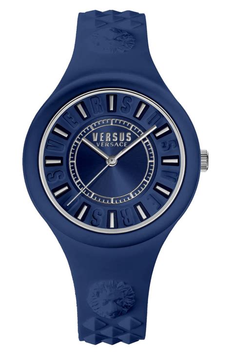 VERSUS Versace Versace Women's Fire Island Silicone Strap 